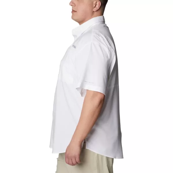 imageColumbia Mens CLG Tamiami Short Sleeve ShirtAlabama Crimson Tide Ala  White