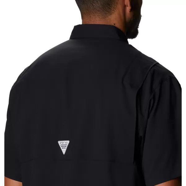 imageColumbia Mens CLG Tamiami Short Sleeve ShirtAlabama Crimson Tide Black