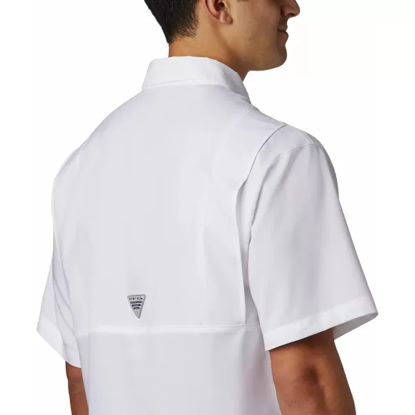 imageColumbia Mens CLG Tamiami Short Sleeve ShirtArkansas Razorbacks Ark  White