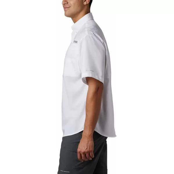 imageColumbia Mens CLG Tamiami Short Sleeve ShirtArkansas Razorbacks Ark  White