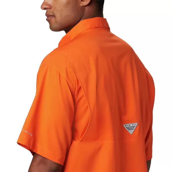 imageColumbia Mens CLG Tamiami Short Sleeve ShirtAuburn Tigers Aub  Spark Orange