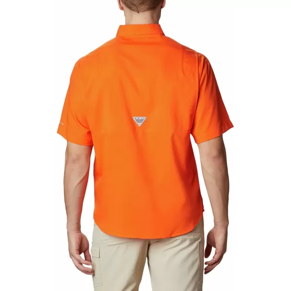 imageColumbia Mens CLG Tamiami Short Sleeve ShirtClemson Tigers Cle  Spark Orange