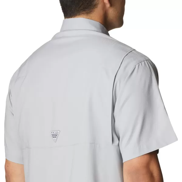 imageColumbia Mens CLG Tamiami Short Sleeve ShirtLSU Tigers Lsu  Columbia Grey