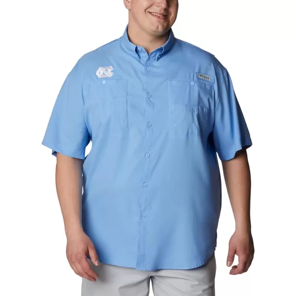 imageColumbia Mens CLG Tamiami Short Sleeve ShirtNorth Carolina Tar Heels Nc  White Cap