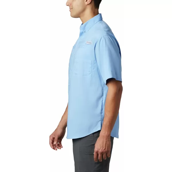 imageColumbia Mens CLG Tamiami Short Sleeve ShirtNorth Carolina Tar Heels Nc  White Cap