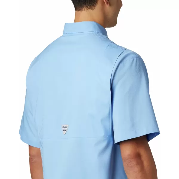 imageColumbia Mens CLG Tamiami Short Sleeve ShirtNorth Carolina Tar Heels Nc  White Cap