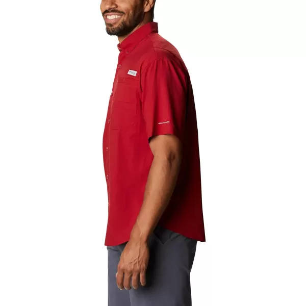 imageColumbia Mens CLG Tamiami Short Sleeve ShirtOklahoma Sooners Ok  Red Velvet