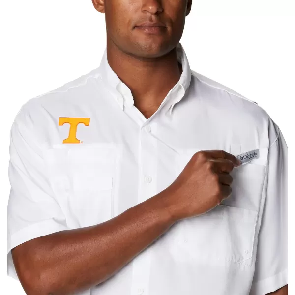 imageColumbia Mens CLG Tamiami Short Sleeve ShirtTennessee Volunteers UT  White