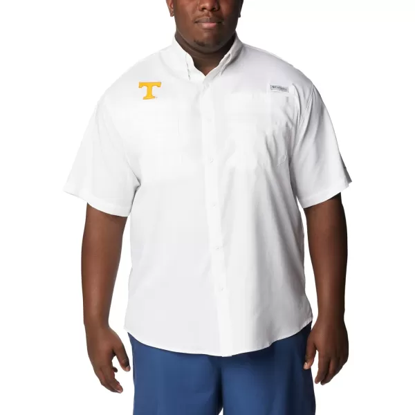 imageColumbia Mens CLG Tamiami Short Sleeve ShirtTennessee Volunteers UT  White