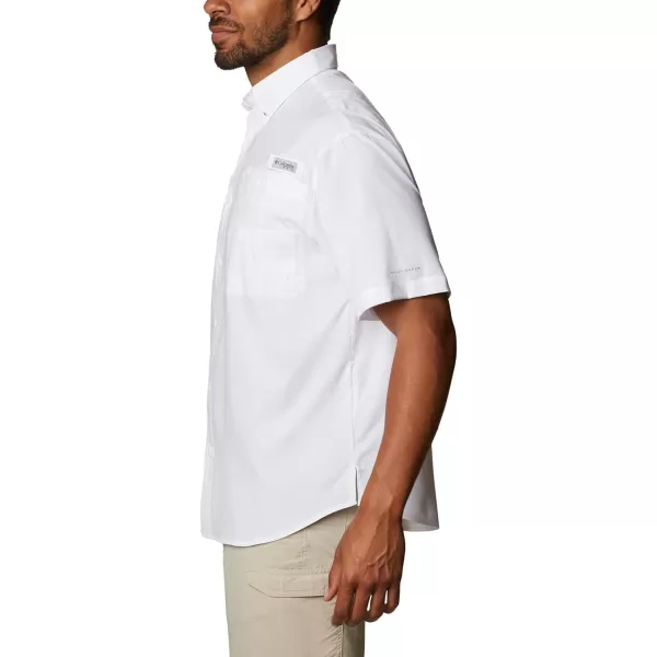 imageColumbia Mens CLG Tamiami Short Sleeve ShirtTexas Longhorns Tex  White