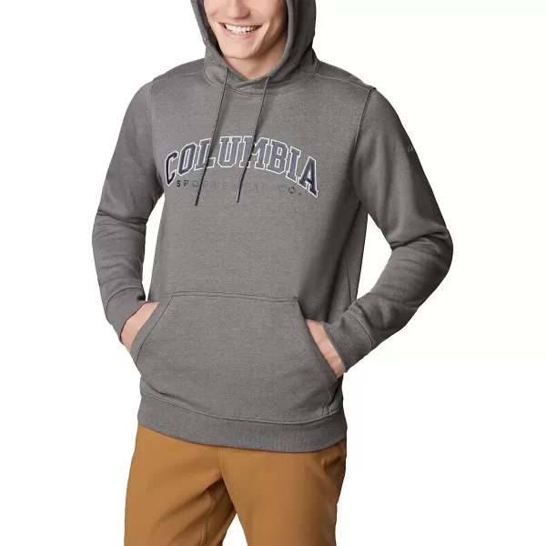 imageColumbia Mens CSC Basic Logo II Classic Hoodie Cotton BlendCity Grey HeatherCsc Varsity Arch 2