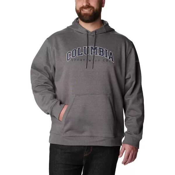 imageColumbia Mens CSC Basic Logo II Classic Hoodie Cotton BlendCity Grey HeatherCsc Varsity Arch 2