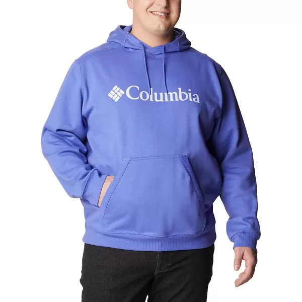 imageColumbia Mens CSC Basic Logo II Classic Hoodie Cotton BlendPurple LotusCsc Branded Logo