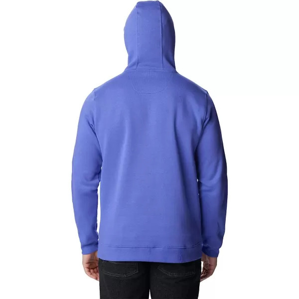 imageColumbia Mens CSC Basic Logo II Classic Hoodie Cotton BlendPurple LotusCsc Branded Logo