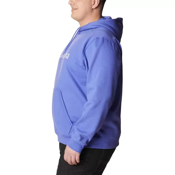 imageColumbia Mens CSC Basic Logo II Classic Hoodie Cotton BlendPurple LotusCsc Branded Logo