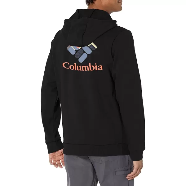 imageColumbia Mens CSC Graphic HoodieBlackGemscape Graphic