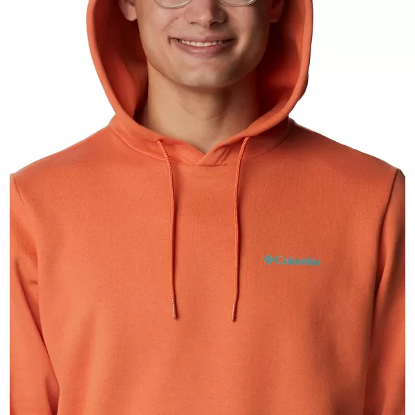 imageColumbia Mens CSC Graphic HoodieDesert OrangeBordered Beauty