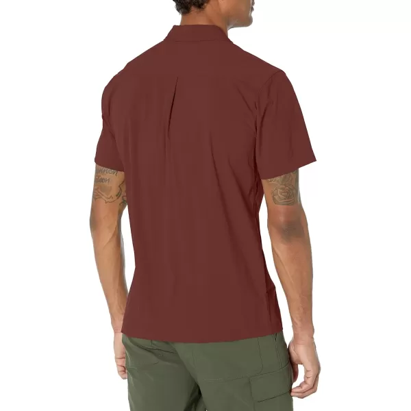 imageColumbia Mens Canyon Gate Utility Short SleeveLight Raisin