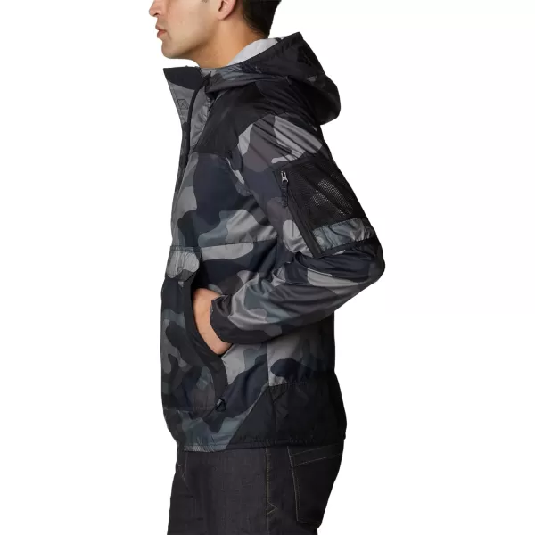 imageColumbia Mens Challenger WindbreakerBlack Mod Camo PrintBlack