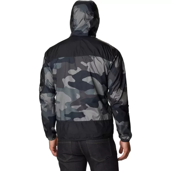 imageColumbia Mens Challenger WindbreakerBlack Mod Camo PrintBlack