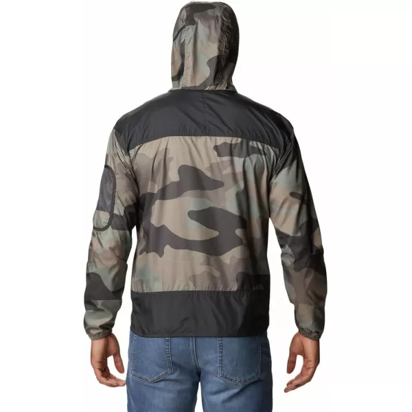 imageColumbia Mens Challenger WindbreakerCypress Mod Camo PrintShark