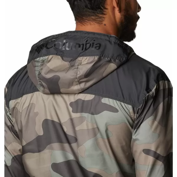 imageColumbia Mens Challenger WindbreakerCypress Mod Camo PrintShark