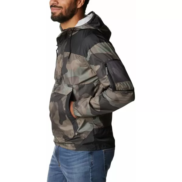 imageColumbia Mens Challenger WindbreakerCypress Mod Camo PrintShark