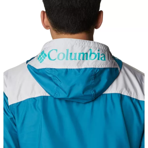 imageColumbia Mens Challenger WindbreakerDeep MarineNimbus Grey