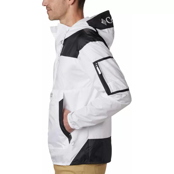 imageColumbia Mens Challenger WindbreakerWhiteBlack