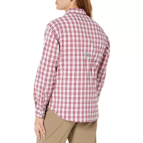 imageColumbia Mens Collegiate Super Tamiami Long Sleeve ShirtAlabama Crimson Tide Team Color