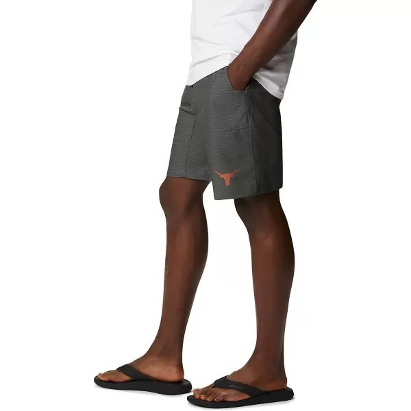 imageColumbia Mens Collegiate Twisted Creek ShortTexas Longhorns Team Color