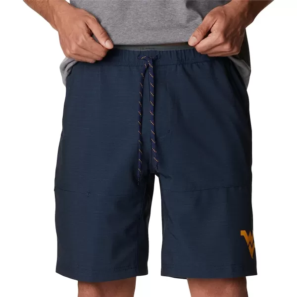 imageColumbia Mens Collegiate Twisted Creek ShortWest Virginia Mountaineers Team Color