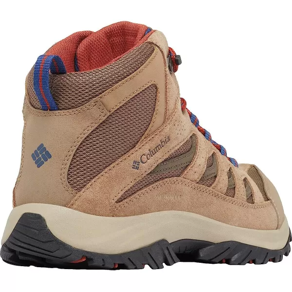 imageColumbia Mens Crestwood Mid Waterproof Hiking ShoeAsh Brown Carbon