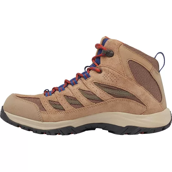imageColumbia Mens Crestwood Mid Waterproof Hiking ShoeAsh Brown Carbon