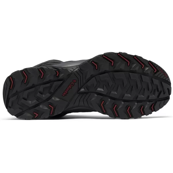 imageColumbia Mens Crestwood Mid Waterproof Hiking ShoeBlack Charcoal