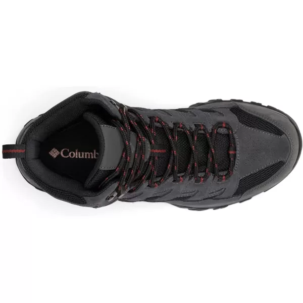 imageColumbia Mens Crestwood Mid Waterproof Hiking ShoeBlack Charcoal