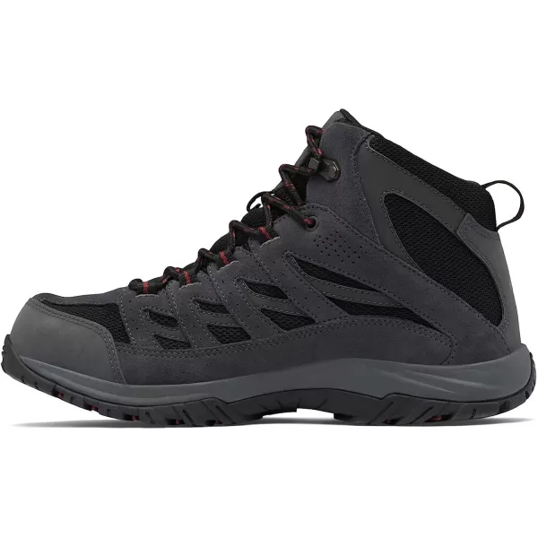 imageColumbia Mens Crestwood Mid Waterproof Hiking ShoeBlack Charcoal