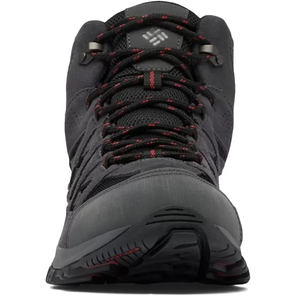 imageColumbia Mens Crestwood Mid Waterproof Hiking ShoeBlack Charcoal