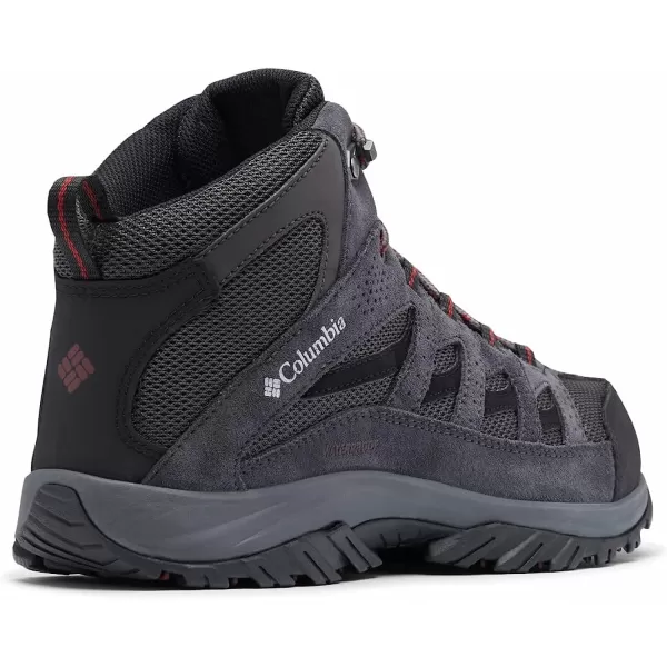 imageColumbia Mens Crestwood Mid Waterproof Hiking ShoeCordovan Squash