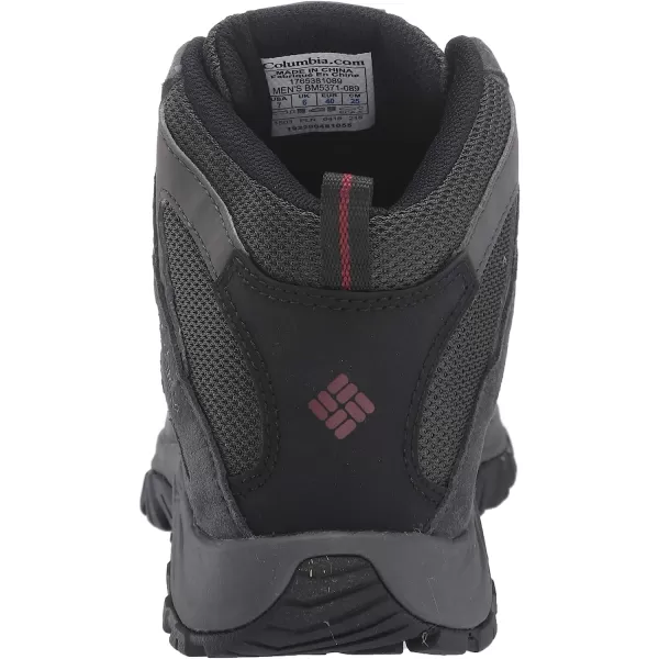 imageColumbia Mens Crestwood Mid Waterproof Hiking ShoeCordovan Squash