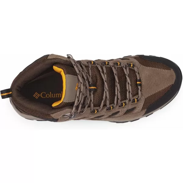 imageColumbia Mens Crestwood Mid Waterproof Hiking ShoeCordovan Squash