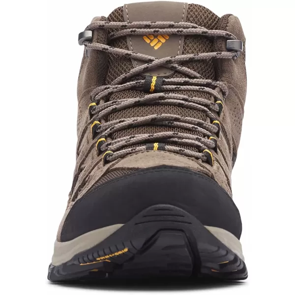 imageColumbia Mens Crestwood Mid Waterproof Hiking ShoeCordovan Squash