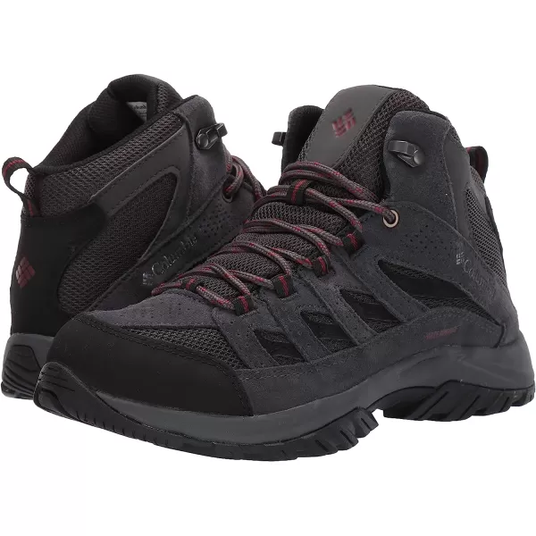 imageColumbia Mens Crestwood Mid Waterproof Hiking ShoeCordovan Squash