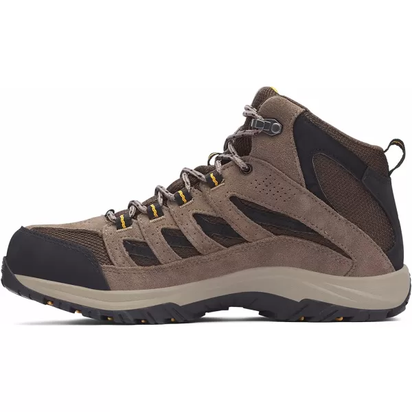 imageColumbia Mens Crestwood Mid Waterproof Hiking ShoeCordovan Squash