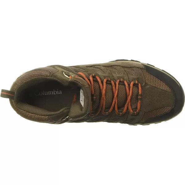 imageColumbia Mens Crestwood Mid Waterproof Hiking ShoeDark BrownDark Adobe