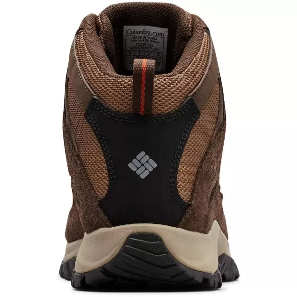 imageColumbia Mens Crestwood Mid Waterproof Hiking ShoeDark BrownDark Adobe