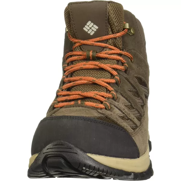 imageColumbia Mens Crestwood Mid Waterproof Hiking ShoeDark BrownDark Adobe