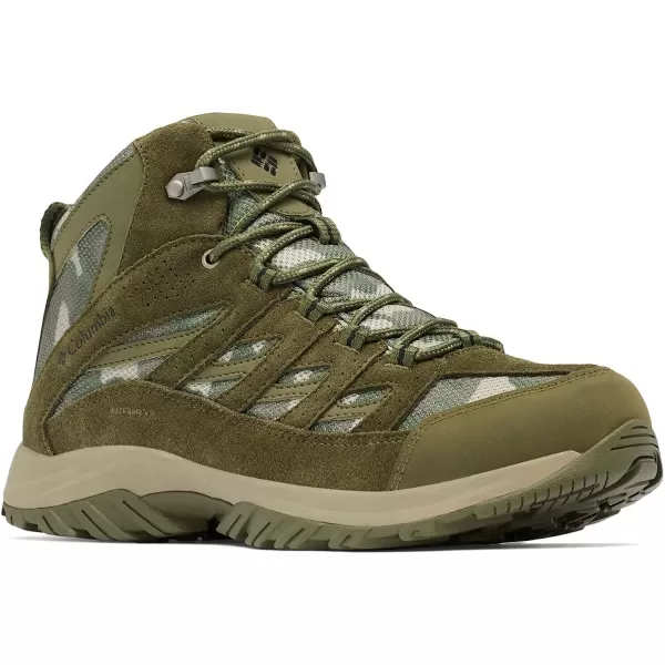 imageColumbia Mens Crestwood Mid Waterproof Hiking ShoeNori Black