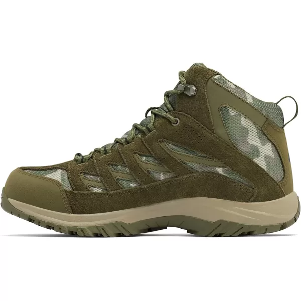 imageColumbia Mens Crestwood Mid Waterproof Hiking ShoeNori Black