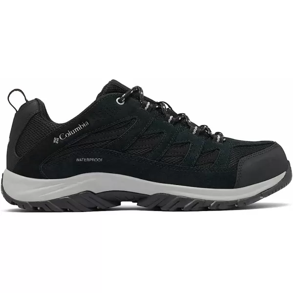 imageColumbia Mens Crestwood Waterproof Hiking ShoeBlackColumbia Grey
